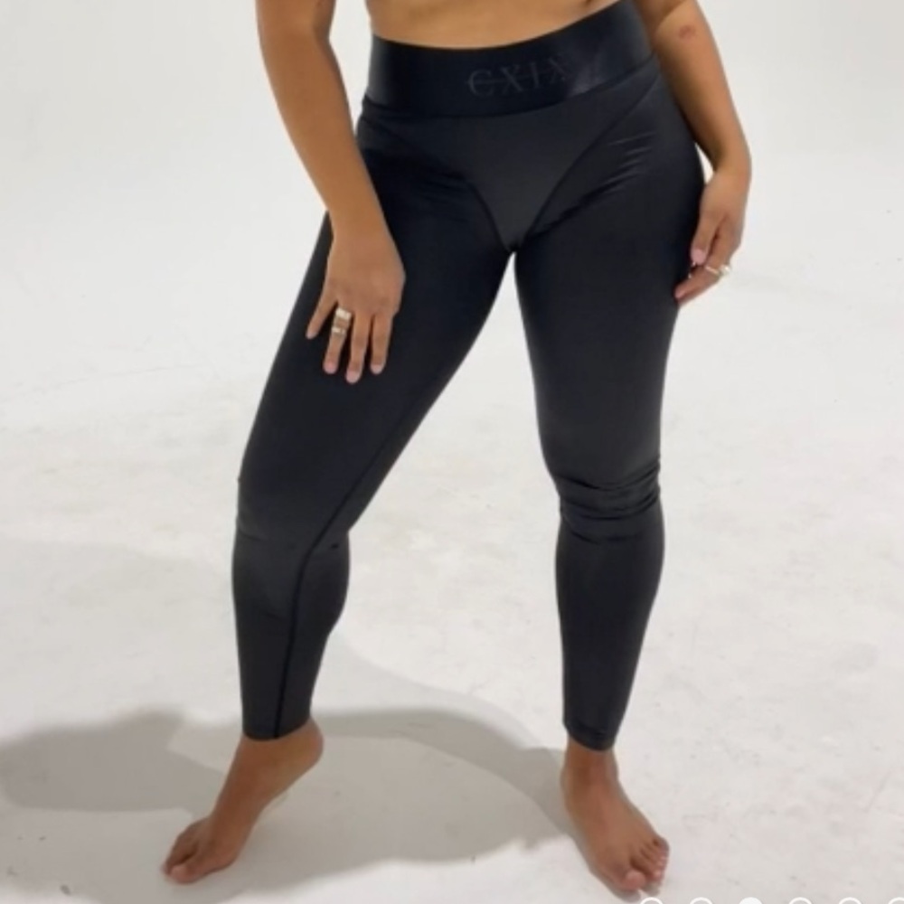CXIX SNATCHED LEGGINGS Black Minimalist Leggings Pole Dance Full Length - Picture 12 of 12